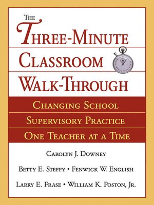 cover image of The Three-Minute Classroom Walk-Through